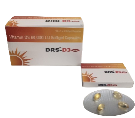 DRS D3 60k Softgel Capsule